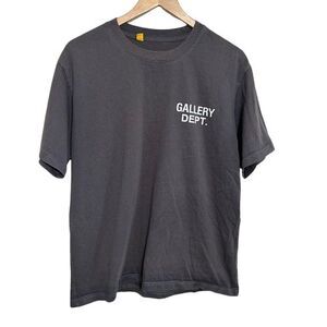 Gallery Department Mens T Shirt M Gray Short Sleeve Cotton Graphic Hollywood